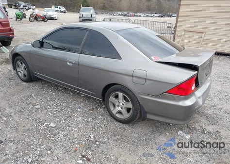 2004 Honda Civic Ex from USA, damaged, VIN 1HGEM22004L072969